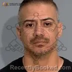 Mugshot of Ruben Saldana booked in Maricopa County, Arizona on October 10, 2026
