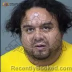 Mugshot of Angel Mariscal Isidoro booked in Maricopa County, Arizona on October 10, 2026