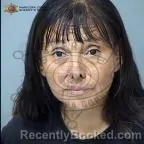 Mugshot of Gina Marie Russell booked in Maricopa County, Arizona on October 10, 2026