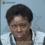 Mugshot of D'Ejia D'ejia Trenae Wright booked in Maricopa County, Arizona on October 11, 2026