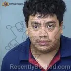 Mugshot of Alvaro Perez Flores booked in Maricopa County, Arizona on October 11, 2026