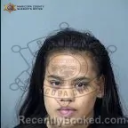 Mugshot of Kahilynn Mia Ex booked in Maricopa County, Arizona on October 11, 2026