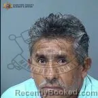 Mugshot of Sergio Hernandez-Pizana booked in Maricopa County, Arizona on October 11, 2026