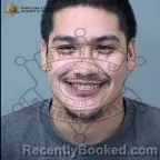 Mugshot of Andrew Gomez booked in Maricopa County, Arizona on October 11, 2026