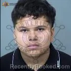 Mugshot of Angel Antonio Salas Barajas booked in Maricopa County, Arizona on October 11, 2026