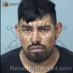 Mugshot of Uriel Garcia-Carrasco booked in Maricopa County, Arizona on October 12, 2026