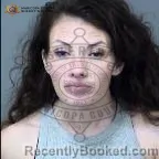 Mugshot of Catalyn Shae Rosenbaum booked in Maricopa County, Arizona on October 12, 2026