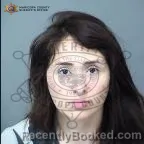 Mugshot of Devine Roselinda Blanco booked in Maricopa County, Arizona on October 12, 2026