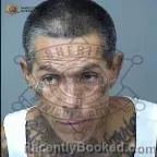 Mugshot of Charlie L Baeza booked in Maricopa County, Arizona on October 12, 2026