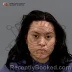 Mugshot of Tatiana Ariel Gonzalez booked in Maricopa County, Arizona on October 12, 2026