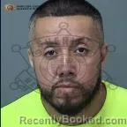 Mugshot of Sahid Jonathan Diaz booked in Maricopa County, Arizona on October 12, 2026