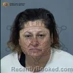 Mugshot of Angela Sustaita booked in Maricopa County, Arizona on October 13, 2026