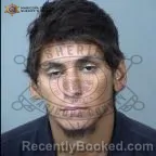 Mugshot of Angel Michael Ventura-Marquez booked in Maricopa County, Arizona on October 13, 2026