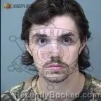Mugshot of Teagen Gabriel Eddy booked in Maricopa County, Arizona on October 13, 2026