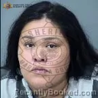 Mugshot of Kathleen K Yazzie booked in Maricopa County, Arizona on October 13, 2026