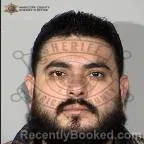 Mugshot of Ruben Ernesto Macias booked in Maricopa County, Arizona on October 13, 2026