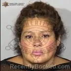 Mugshot of Monica Torres booked in Maricopa County, Arizona on October 13, 2026