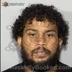 Mugshot of Marchand Jamil Womack booked in Maricopa County, Arizona on October 13, 2026