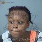 Mugshot of Aiyana Aleta Jenkins booked in Maricopa County, Arizona on October 14, 2026