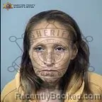 Mugshot of Amanda Jo Goseyun booked in Maricopa County, Arizona on October 14, 2026
