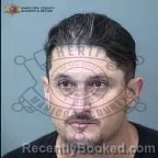 Mugshot of Justin Michael Valero booked in Maricopa County, Arizona on October 14, 2026