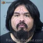 Mugshot of Donnie Michael Bahe booked in Maricopa County, Arizona on October 14, 2026