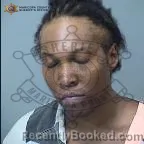 Mugshot of Dezhane Erika Hollier booked in Maricopa County, Arizona on October 14, 2026