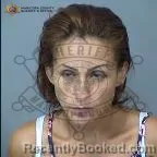 Mugshot of Leticia Marie Chavarria booked in Maricopa County, Arizona on October 14, 2026