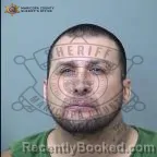 Mugshot of Angel Anthony Navarrete Sr booked in Maricopa County, Arizona on October 14, 2026