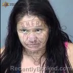 Mugshot of Roxanne R Martinez booked in Maricopa County, Arizona on October 14, 2026