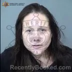 Mugshot of Paige Judith Abbey booked in Maricopa County, Arizona on October 14, 2026