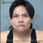 Mugshot of Kendraia Jemima Lane booked in Maricopa County, Arizona on October 14, 2026