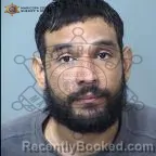 Mugshot of Irving Ariel Cordova booked in Maricopa County, Arizona on October 14, 2026