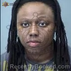 Mugshot of Kiera Da'nay Burroughs booked in Maricopa County, Arizona on October 14, 2026