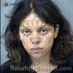 Mugshot of Oceana Nizhonni Ann Brown booked in Maricopa County, Arizona on October 14, 2026