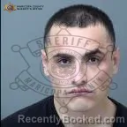 Mugshot of Santos Alexander Frausto booked in Maricopa County, Arizona on October 15, 2026