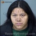 Mugshot of Karin Gomez Perez booked in Maricopa County, Arizona on October 15, 2026