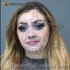 Mugshot of Chylah Rose Clayton booked in Maricopa County, Arizona on October 16, 2026