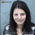 Mugshot of Julia Leonora Carahaly booked in Maricopa County, Arizona on October 16, 2026