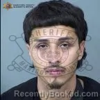 Mugshot of Juan Hugo Cortes booked in Maricopa County, Arizona on October 16, 2026