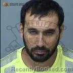 Mugshot of Miguel Angel Guillen booked in Maricopa County, Arizona on October 16, 2026