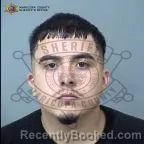 Mugshot of Omar Montalvo Sierra booked in Maricopa County, Arizona on October 16, 2026