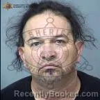Mugshot of Adam Ortega booked in Maricopa County, Arizona on October 16, 2026