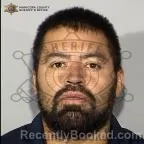 Mugshot of Juvenal Mata Garcia booked in Maricopa County, Arizona on October 16, 2026