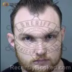 Mugshot of Adam Michael Harrel booked in Maricopa County, Arizona on October 17, 2026