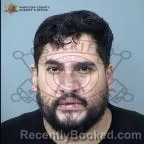 Mugshot of Carlos Armando Sanchez-Martinez booked in Maricopa County, Arizona on October 17, 2026