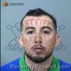Mugshot of Juan Valladolid Gonzalez booked in Maricopa County, Arizona on October 17, 2026