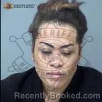Mugshot of Jennifer Ozana Baro booked in Maricopa County, Arizona on October 17, 2026