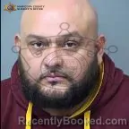 Mugshot of Jovanny Valenzuela booked in Maricopa County, Arizona on October 17, 2026