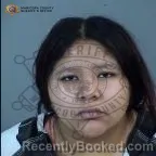 Mugshot of Charlotte Larrissa Ciarra Carlisle booked in Maricopa County, Arizona on October 17, 2026